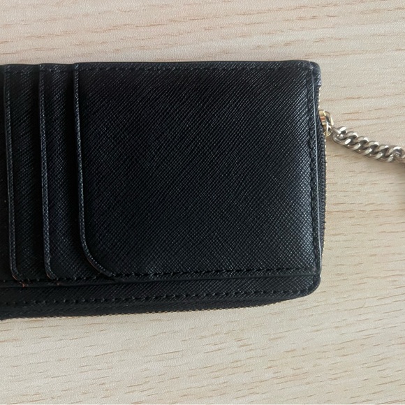 Kate Spade Black Leather Keychain Pouch - Picture 4 of 5